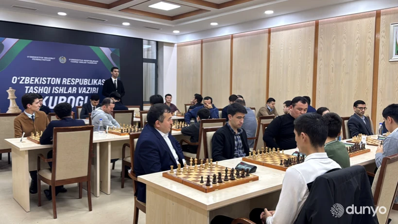 Тошкентда Ўзбекистон ташқи ишлар вазири кубоги учун тезкор шахмат турнири ўтказилмоқда
