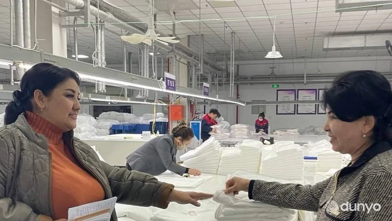 Делегация женщин-предпринимательниц Сырдарьинской области изучает опыт Китая