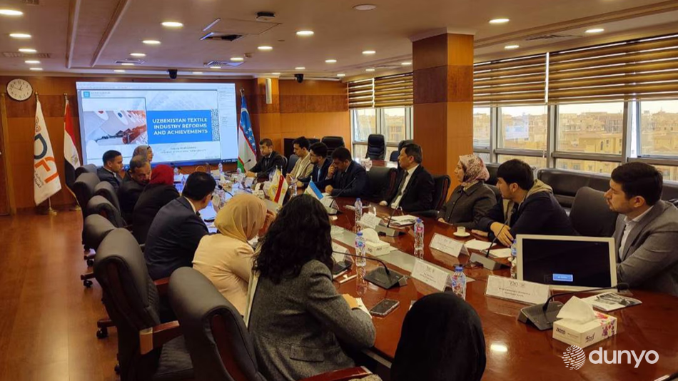 В Каире состоялся узбекско–египетский текстильный форум