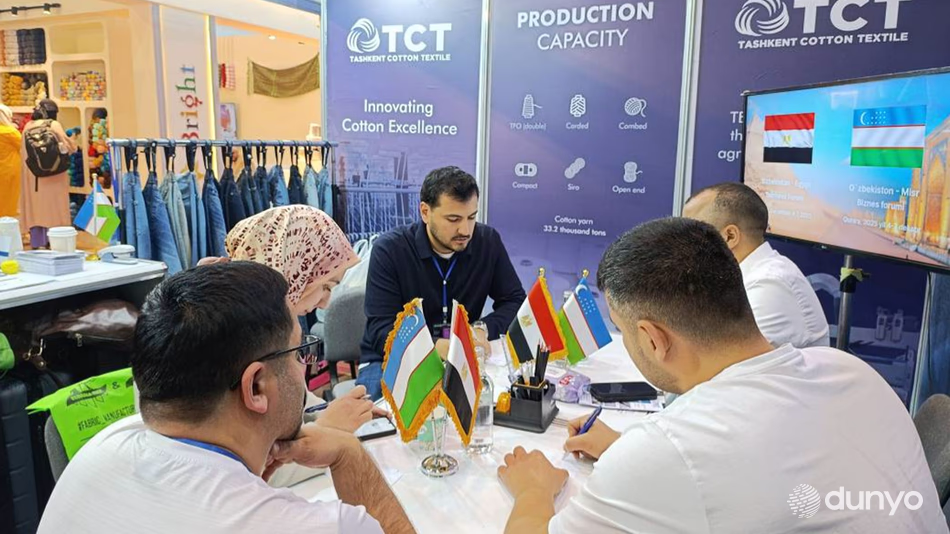 В Каире состоялся узбекско–египетский текстильный форум