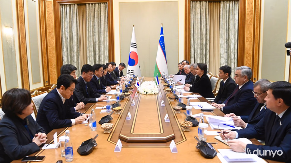 Сенатда Корея Республикаси Миллий Ассамблеяси раиси билан учрашув бўлиб ўтди