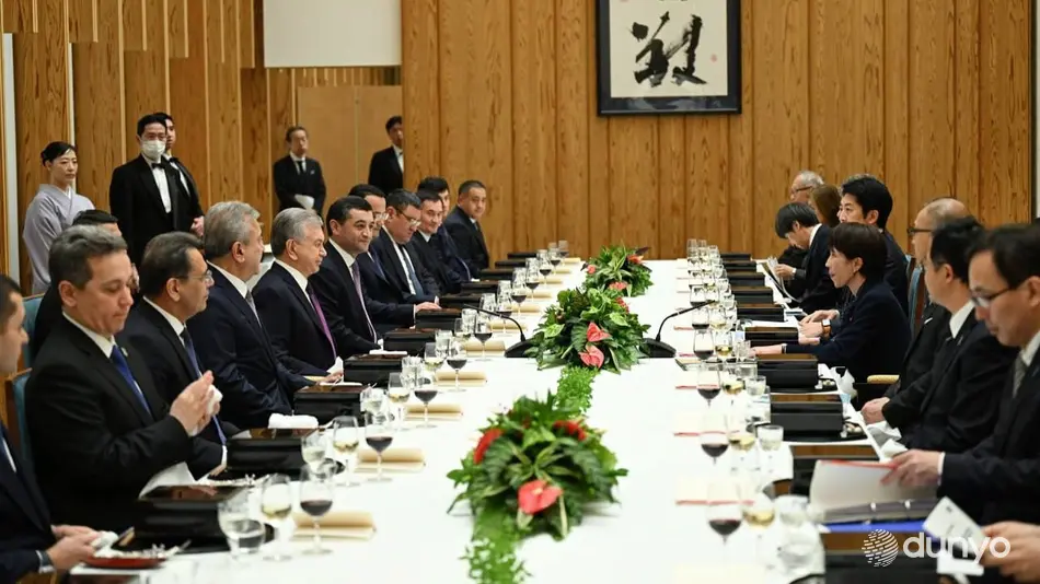 В Токио состоялся официальный прием в честь Президента Узбекистана