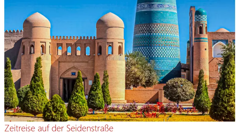 «REISE aktuell»: Самарканд, Бухара и Хива – имена, звучащие как легенды