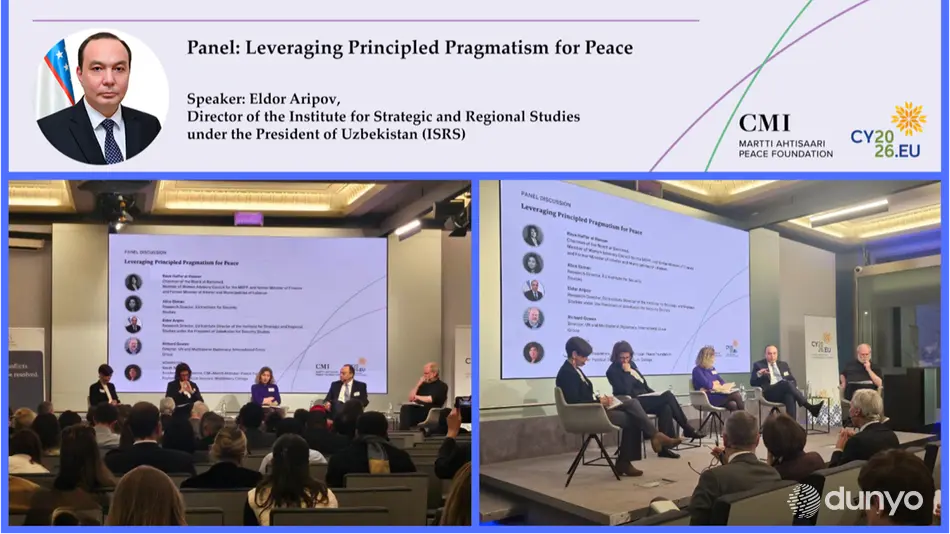 Элдор Арипов: Узбекистан выработал уникальную модель «инклюзивной дипломатии», основанную на вовлечении всех заинтересованных сторон без предварительных условий