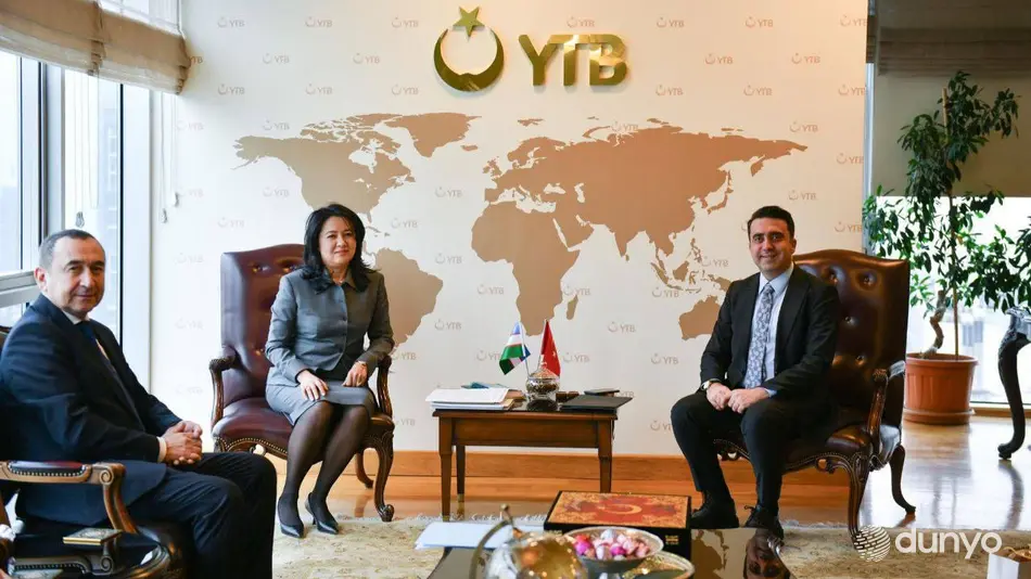 Советник руководителя МИД Узбекистана обсудил вопросы сотрудничества с председателем Управления по делам турок за рубежом и родственных народов Турции