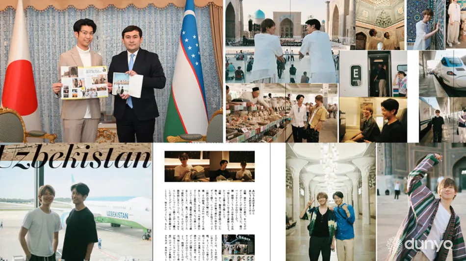 Путешествие японских актёров по Узбекистану получило широкий отклик в Японии