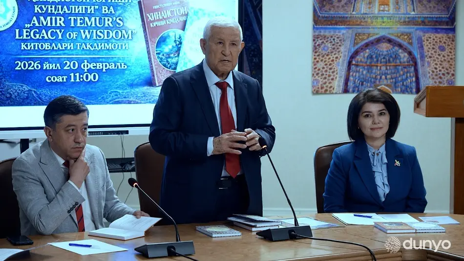 “Hindiston yurishi kundaligi” asari ilk bor o‘zbek tilida chop etildi