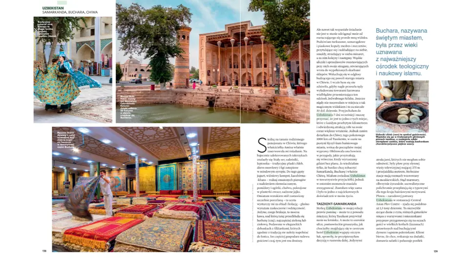 "National Geographic Traveler" журнали Ўзбекистон шаҳарларини Осиёдаги энг гўзал топ-30 талигига киритди