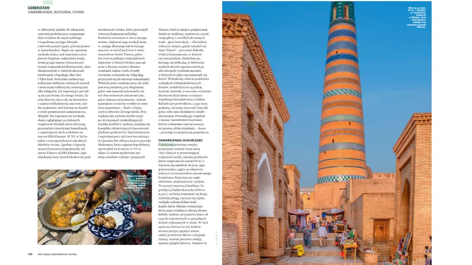 "National Geographic Traveler" журнали Ўзбекистон шаҳарларини Осиёдаги энг гўзал топ-30 талигига киритди