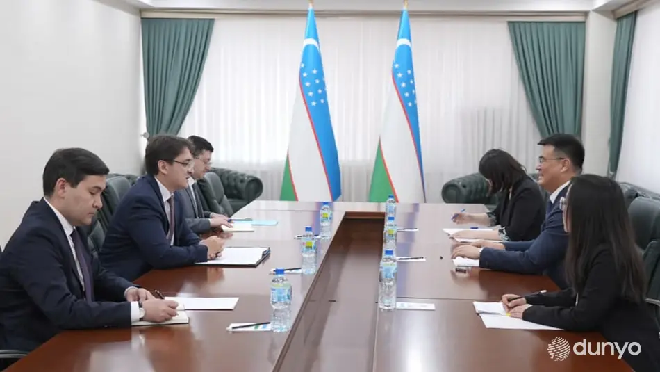 O‘zbekiston TIV rahbari o‘rinbosari va Xitoy elchisi bo‘lajak qo‘shma tadbirlarga tayyorgarlik ko‘rish masalalarini muhokama qildilar