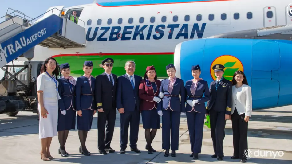 Атирау ва Уральскдан Тошкентга мунтазам авиақатновлар йўлга қўйилди