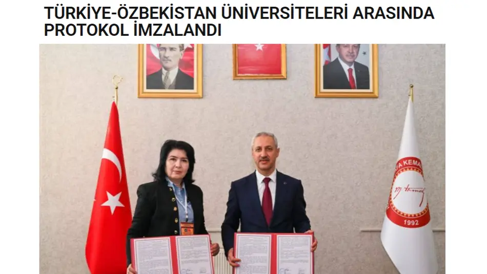 Международный общественный фонд имени Алишера Навои и Университет Хатай договорились о совместных исследованиях и продвижении общего тюркского культурного наследия