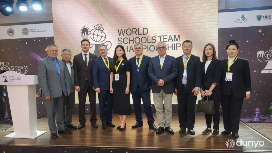 Ўзбекистон мактаб жамоалари Олмаотада шахмат бўйича жаҳон чемпионатида иштирок этмоқда