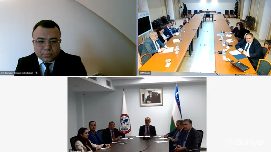 Узбекистан и Венгрия укрепляют академическое сотрудничество в сфере подготовки дипломатов