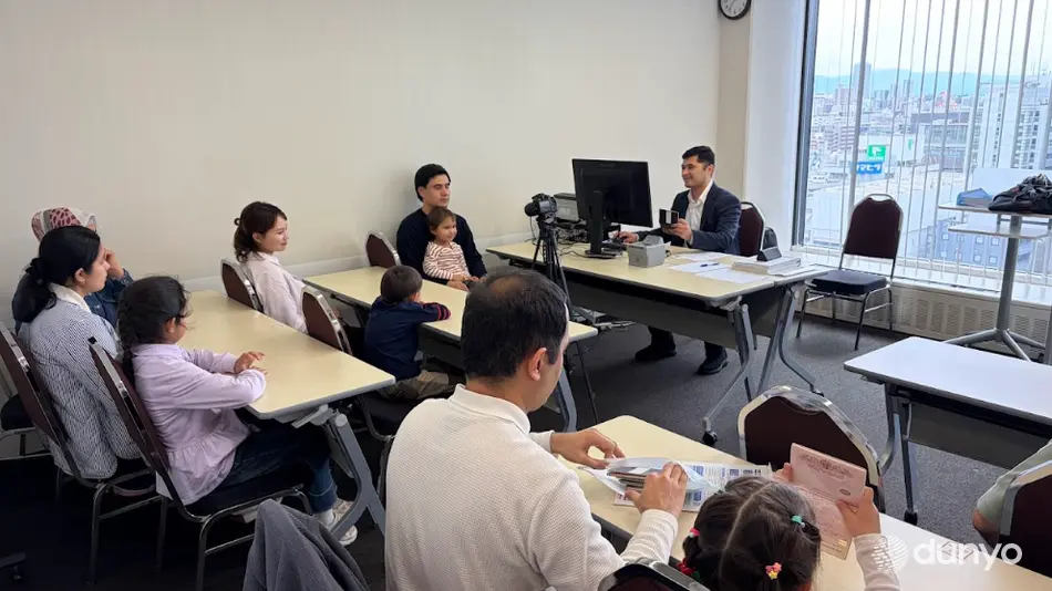 Осакадаги ватандошлар иштирокида сайёр консуллик қабули ўтказилди