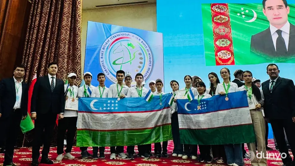 Ашхободда халқаро математика олимпиадасида ўзбекистонлик ўқувчилар 16 та медалга сазовор бўлди