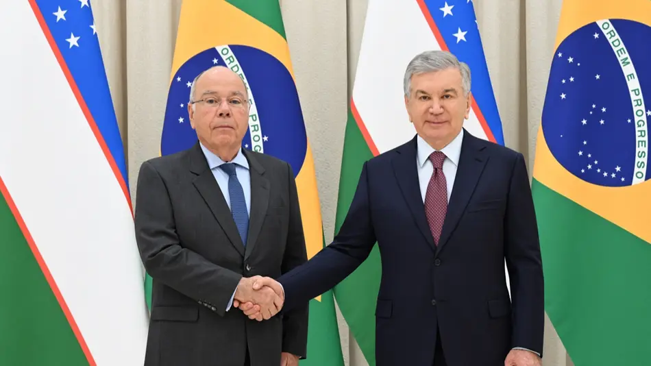 O‘zbekiston Prezidenti Braziliya tashqi ishlar vazirini qabul qildi