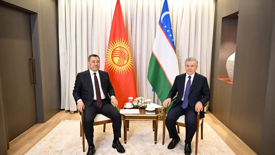 O‘zbekiston va Qirg‘iziston Prezidentlari Turkistonda ikki tomonlama munosabatlar kun tartibining dolzarb masalalarini muhokama qildilar