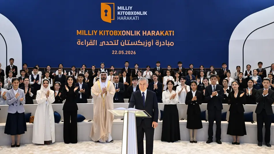 O‘zbekiston Prezidenti Milliy kitobxonlik harakatiga start berdi