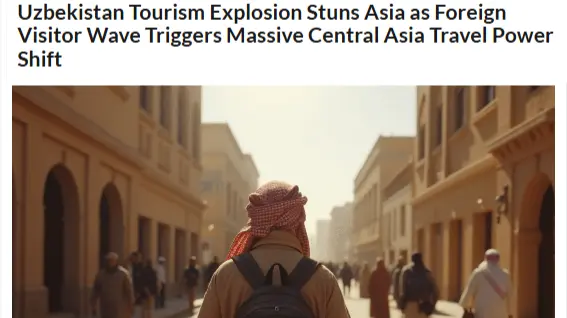O‘zbekistonda turizmning rivojlanishi Markaziy Osiyodagi sayyohlik oqimiga sezilarli taʼsir ko‘rsatmoqda