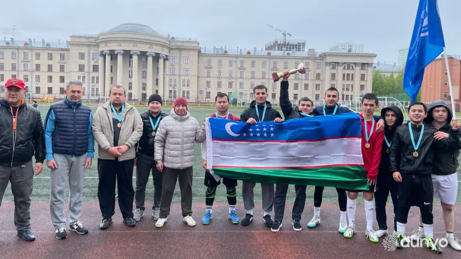 Сибирдаги ватандошлар иштирокида футбол мусобақаси ўтказилди