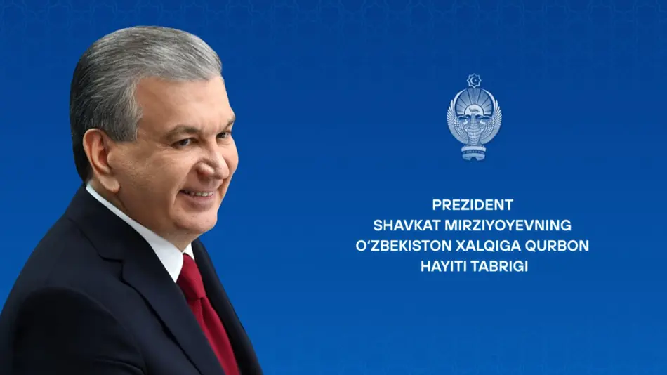 Prezident Shavkat Mirziyoyevning O‘zbekiston xalqiga Qurbon hayiti tabrigi