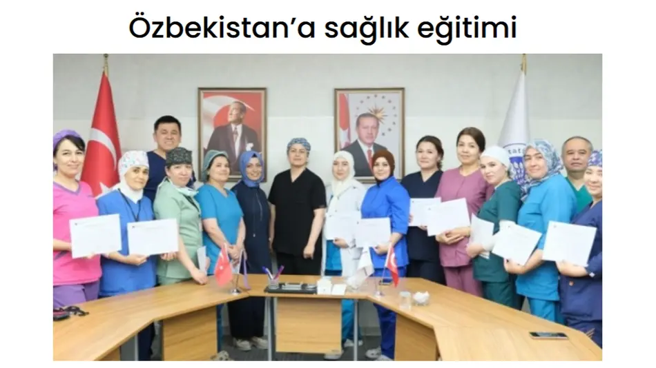O‘zbekistonlik shifokorlar Turkiyada malaka oshirdi