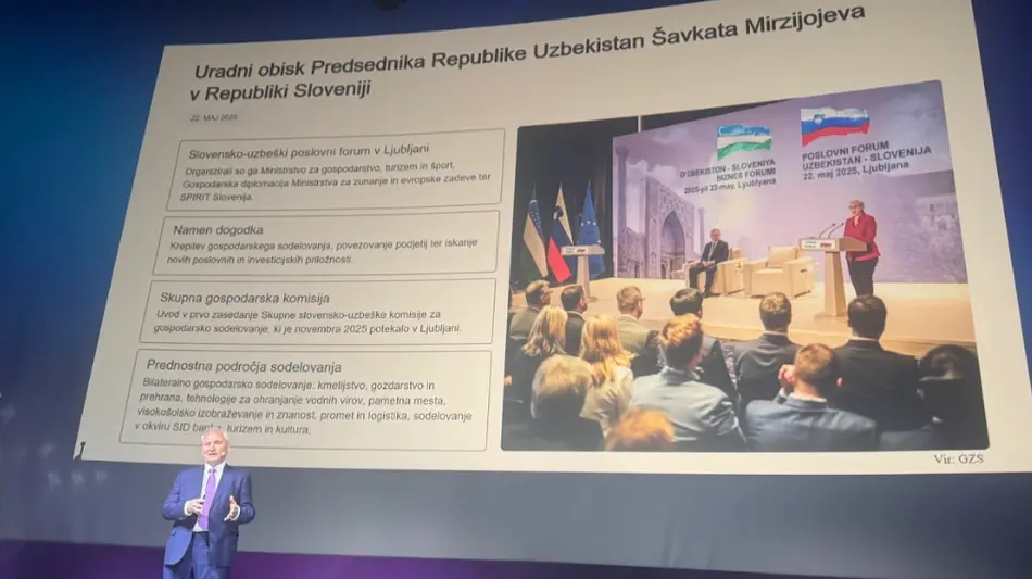 O‘zbekiston delegatsiyasi Sloveniya xalqaro forumida ishtirok etdi