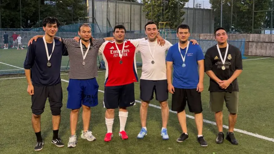 Будапештда Венгриядаги ватандошлар ўртасида футбол мусобақаси ўтказилди