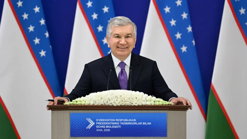 Выступление Президента Узбекистана Шавката Мирзиёева на встрече с предпринимателями в формате открытого диалога