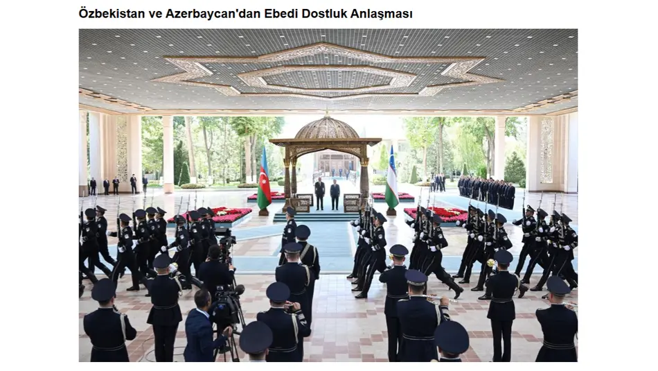 O‘zbekiston va Ozarbayjon yetakchilari sammiti Turkiya ommaviy axborot vositalarida keng yoritildi