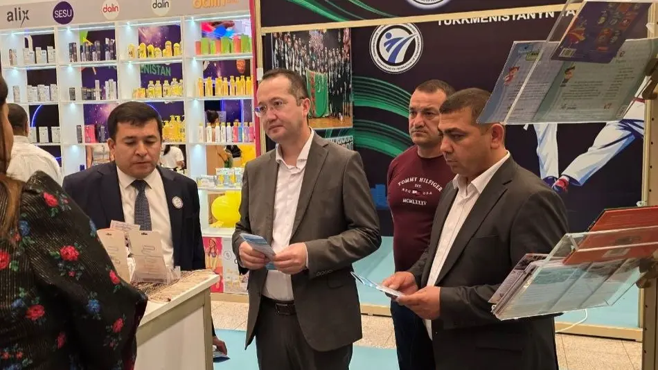 Uzbek Delegation Participates in International Exhibition in Ashgabat