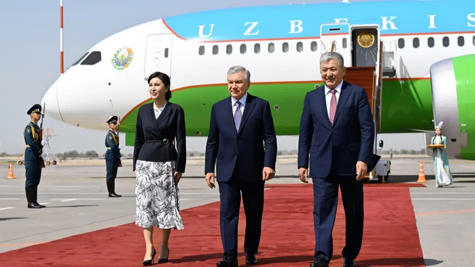 O‘zbekiston Prezidenti amaliy tashrif bilan Bishkek shahriga keldi
