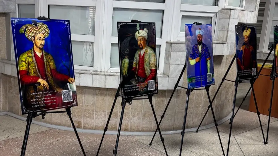В Оше открылась передвижная выставка Государственного музея истории Темуридов