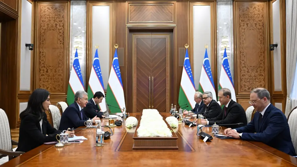 O‘zbekiston Prezidenti Rossiya delegatsiyasini qabul qildi