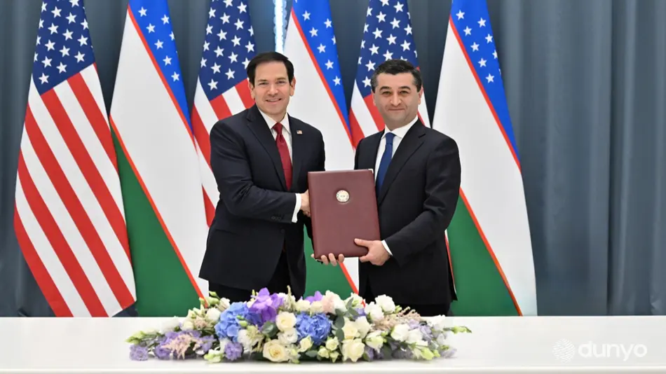 O‘zbekiston va AQSh tashqi siyosat idoralari rahbarlari Samarqandda “Artemida” bitimlarini imzoladi
