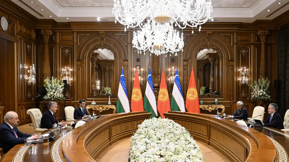 O‘zbekiston Prezidenti Samarqand shahrida Qirg‘iziston tashqi ishlar vazirini qabul qildi