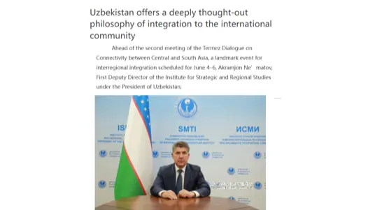 “Diplomat”: O‘zbekiston Termiz muloqoti orqali integratsiyaning yangi falsafasini ilgari surmoqda