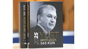 In Tashkent, the book “365 Days in service of the motherland”, dedicated to the 2025 activities of the President of Uzbekistan, has been published