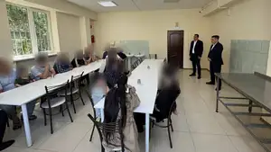 Diplomats of Uzbekistan visit compatriots at Temporary Detention Center in Dagestan