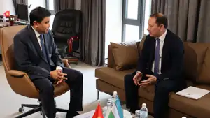 Consul General of Uzbekistan meets with the Speaker of the Osh City Kenesh of People’s Deputies in Osh