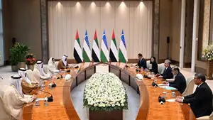 Президент Узбекистана принял делегацию ОАЭ