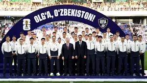 O‘zbekiston Prezidenti milliy terma jamoani jahon chempionatiga kuzatish marosimida ishtirok etdi