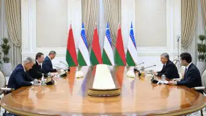 O‘zbekiston Prezidenti Belarus Bosh vazirini qabul qildi
