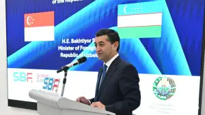 Министр иностранных дел Узбекистана принял участие в «круглом столе» Сингапурской бизнес-федерации