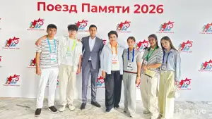 O‘zbekistonlik o‘quvchilar “Xotira poyezdi” xalqaro aksiyasiga qo‘shildi