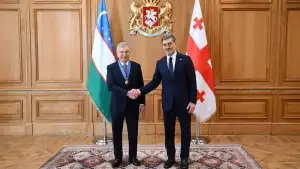 O‘zbekiston Prezidenti Gruziyaning oliy davlat mukofoti bilan taqdirlandi