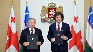 Президент Узбекистана и Премьер-министр Грузии подписали Декларацию об установлении отношений стратегического партнерства