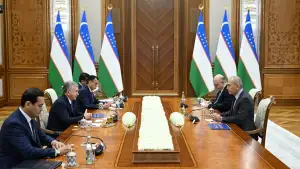 Президент Узбекистана принял делегацию Иордании