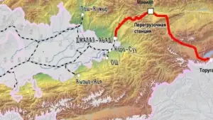 “Кабар”: Хитой–Қирғизистон–Ўзбекистон темир йўли қурилиши жадвалдан бироз илгариламоқда